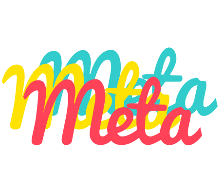 Meta disco logo