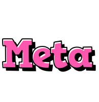 Meta girlish logo