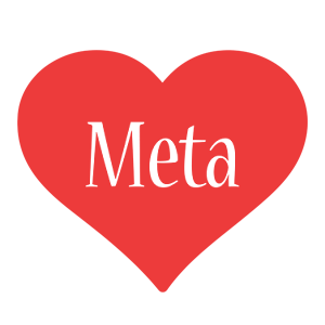 Meta love logo