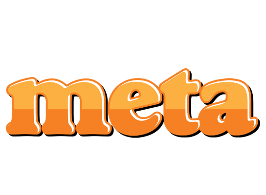 Meta orange logo