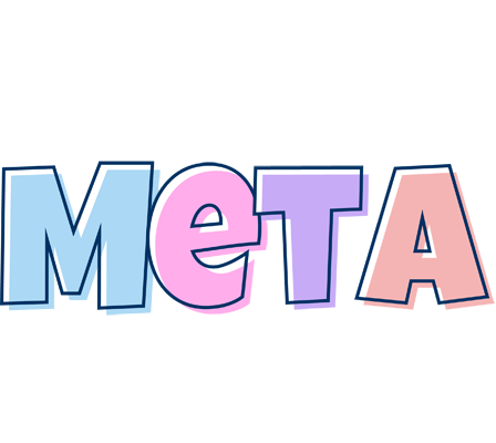 Meta pastel logo