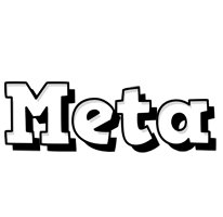 Meta snowing logo