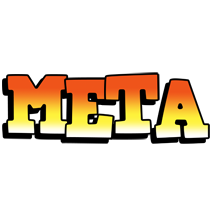 Meta sunset logo