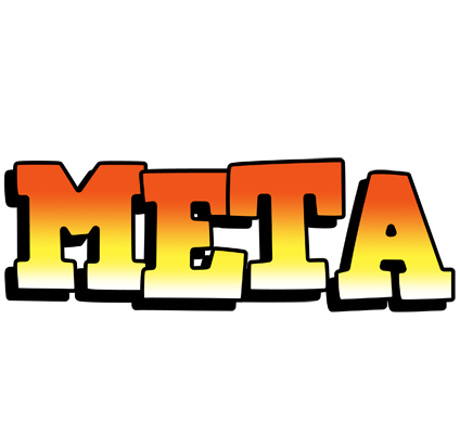 Meta sunset logo