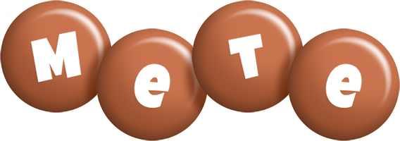 Mete candy-brown logo