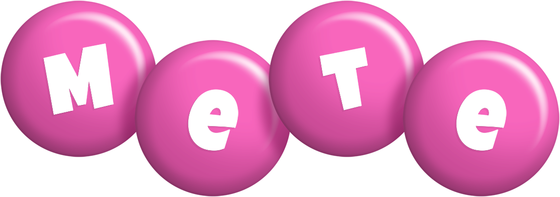 Mete candy-pink logo