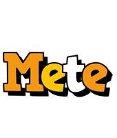 Mete cartoon logo