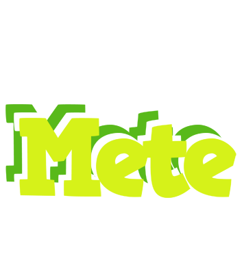 Mete citrus logo
