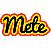 Mete flaming logo