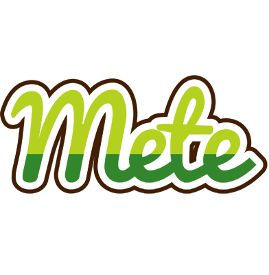 Mete golfing logo