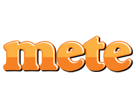 Mete orange logo