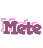 Mete relaxing logo