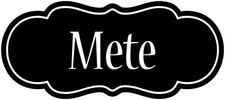 Mete welcome logo