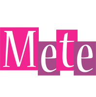 Mete whine logo