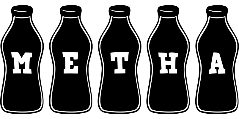 Metha bottle logo