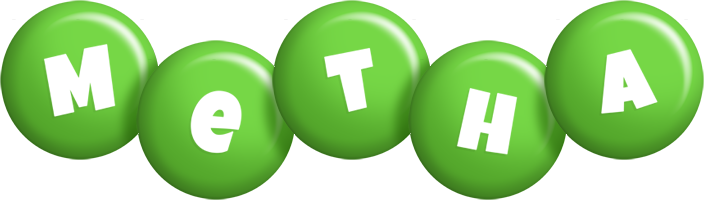 Metha candy-green logo