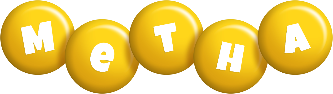 Metha candy-yellow logo