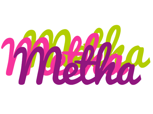 Metha flowers logo