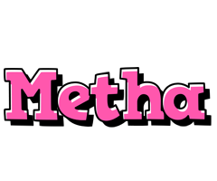 Metha girlish logo