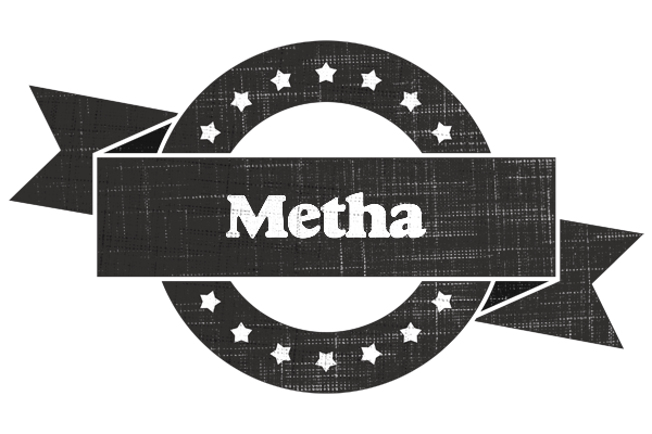 Metha grunge logo