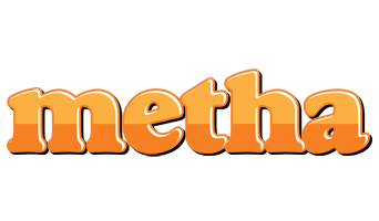 Metha orange logo