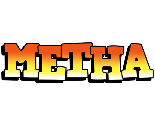Metha sunset logo