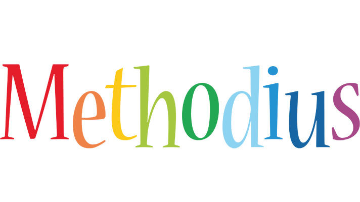 Methodius birthday logo