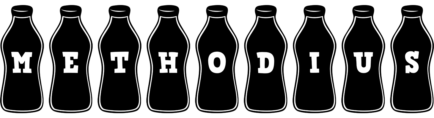 Methodius bottle logo