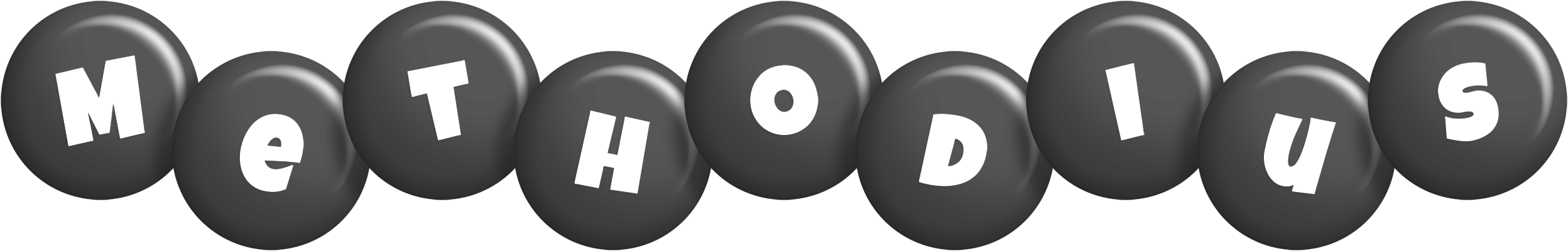 Methodius candy-black logo