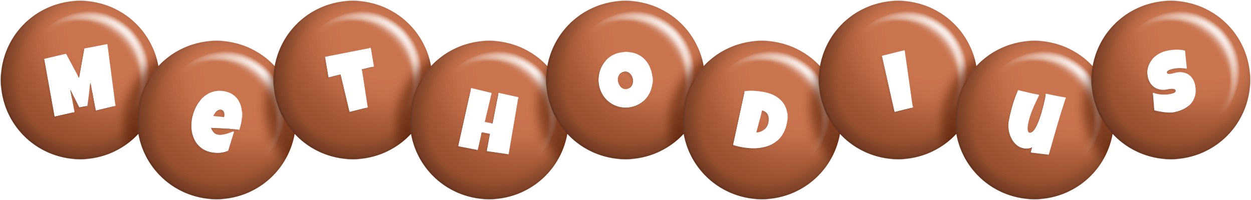 Methodius candy-brown logo