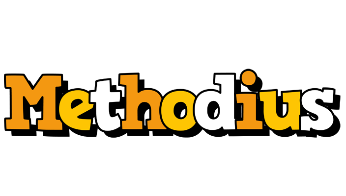 Methodius cartoon logo