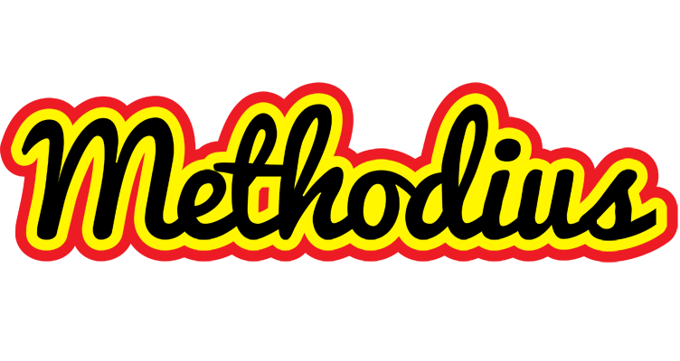 Methodius flaming logo