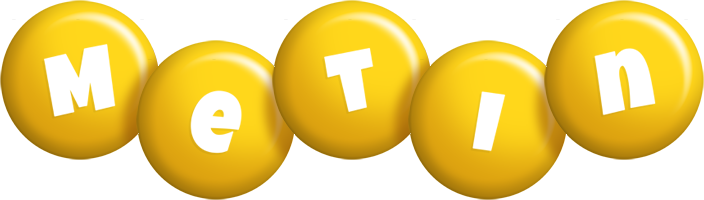 Metin candy-yellow logo