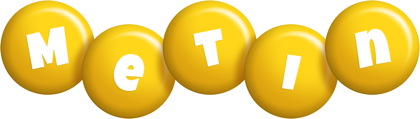 Metin candy-yellow logo