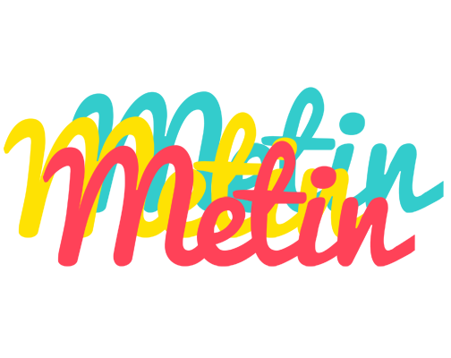 Metin disco logo