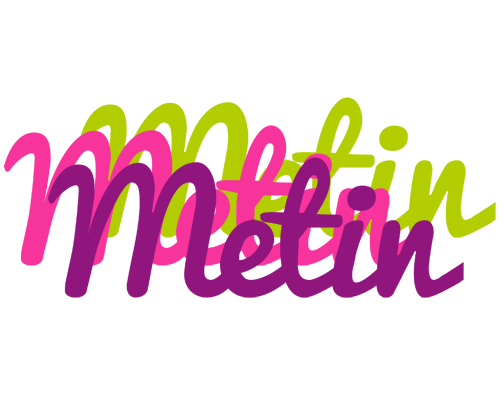 Metin flowers logo