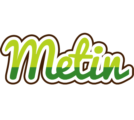 Metin golfing logo