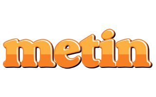 Metin orange logo