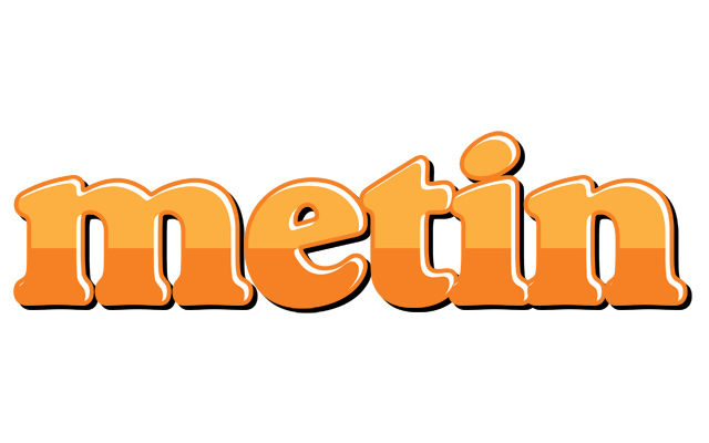 Metin orange logo