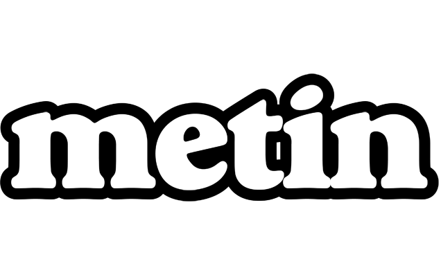 Metin panda logo