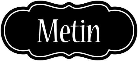 Metin welcome logo