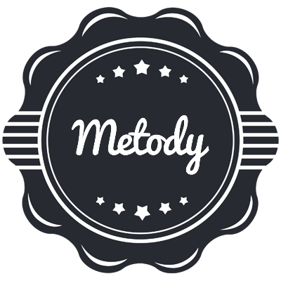 Metody badge logo