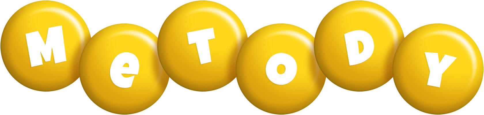 Metody candy-yellow logo