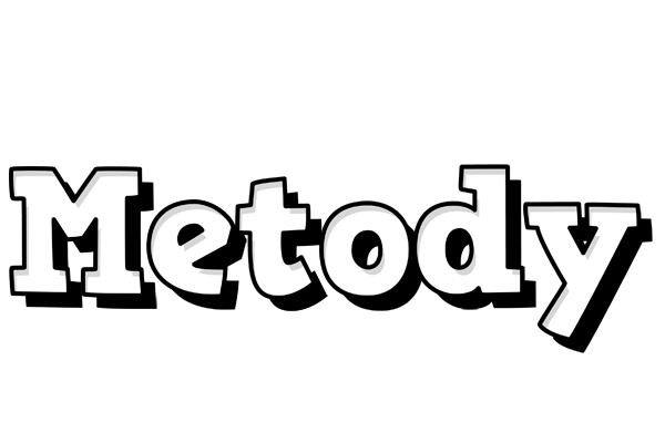 Metody snowing logo