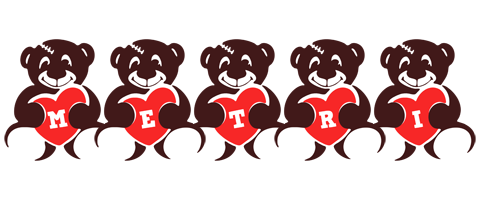 Metri bear logo