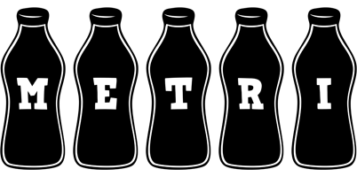 Metri bottle logo