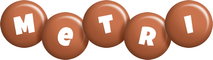 Metri candy-brown logo