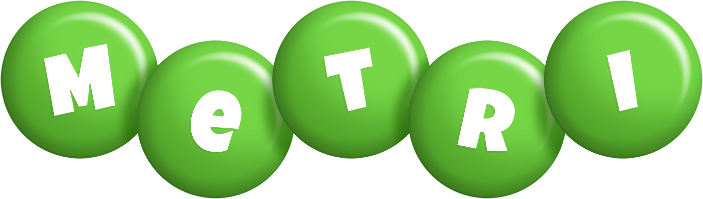 Metri candy-green logo