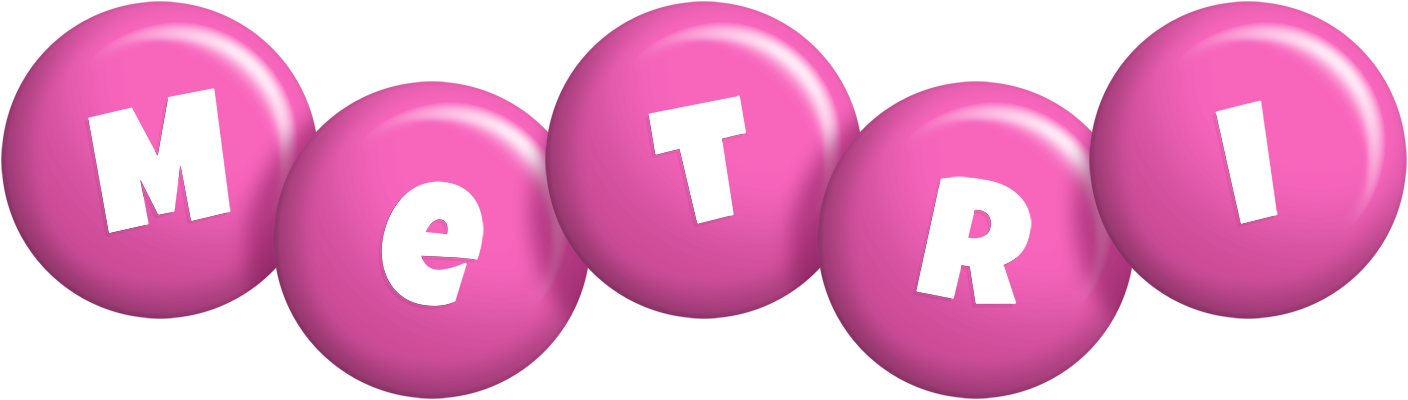 Metri candy-pink logo