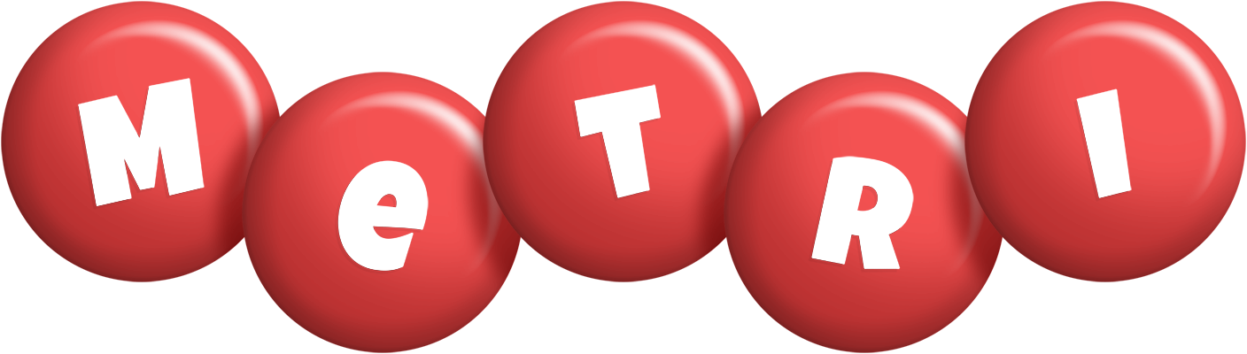 Metri candy-red logo